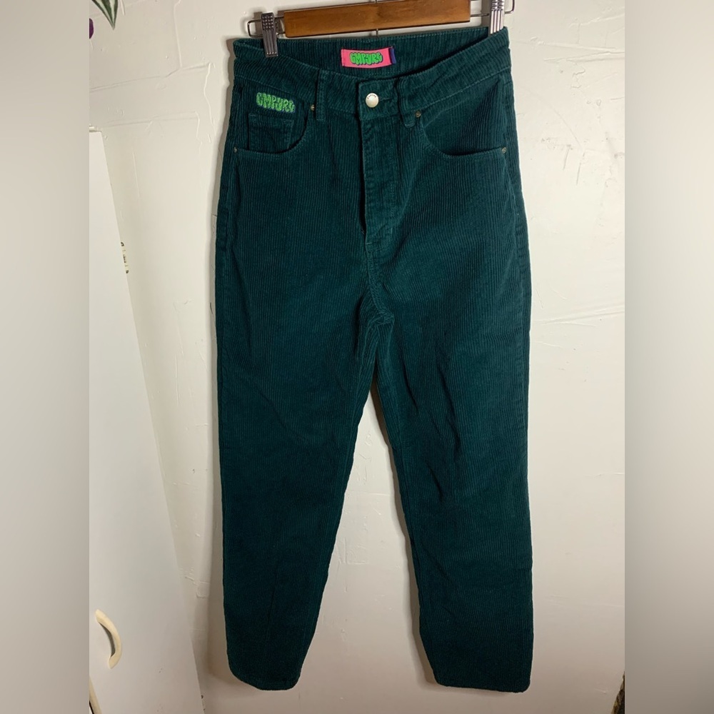 Empyre Tori Green Baggy Skater Corduroy Jeans
